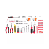 Kit Herramientas Multilaser Ho219 117 Piezas Rojo