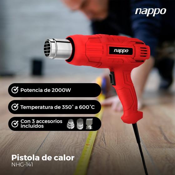 Pistola de calor NAPPO NHG-141