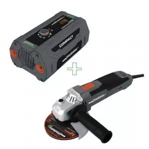 Kit Gladiator Soldador Compact Inverter + Amoladora Angular 115 mm