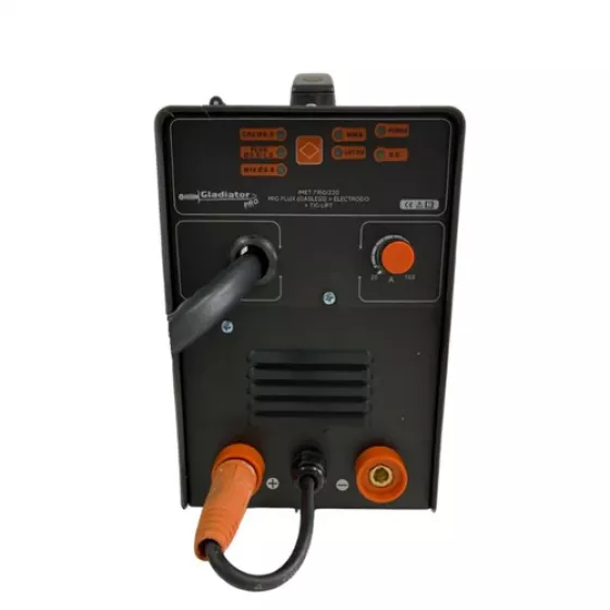 Soldador Inverter Gladiator 160 Ampers MIG FLUX (GASLESS) +TIG-LIFT+MMA