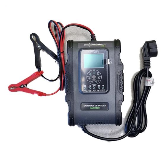 Cargador de batería para Vehículos inverter 12v/24v Gladiator